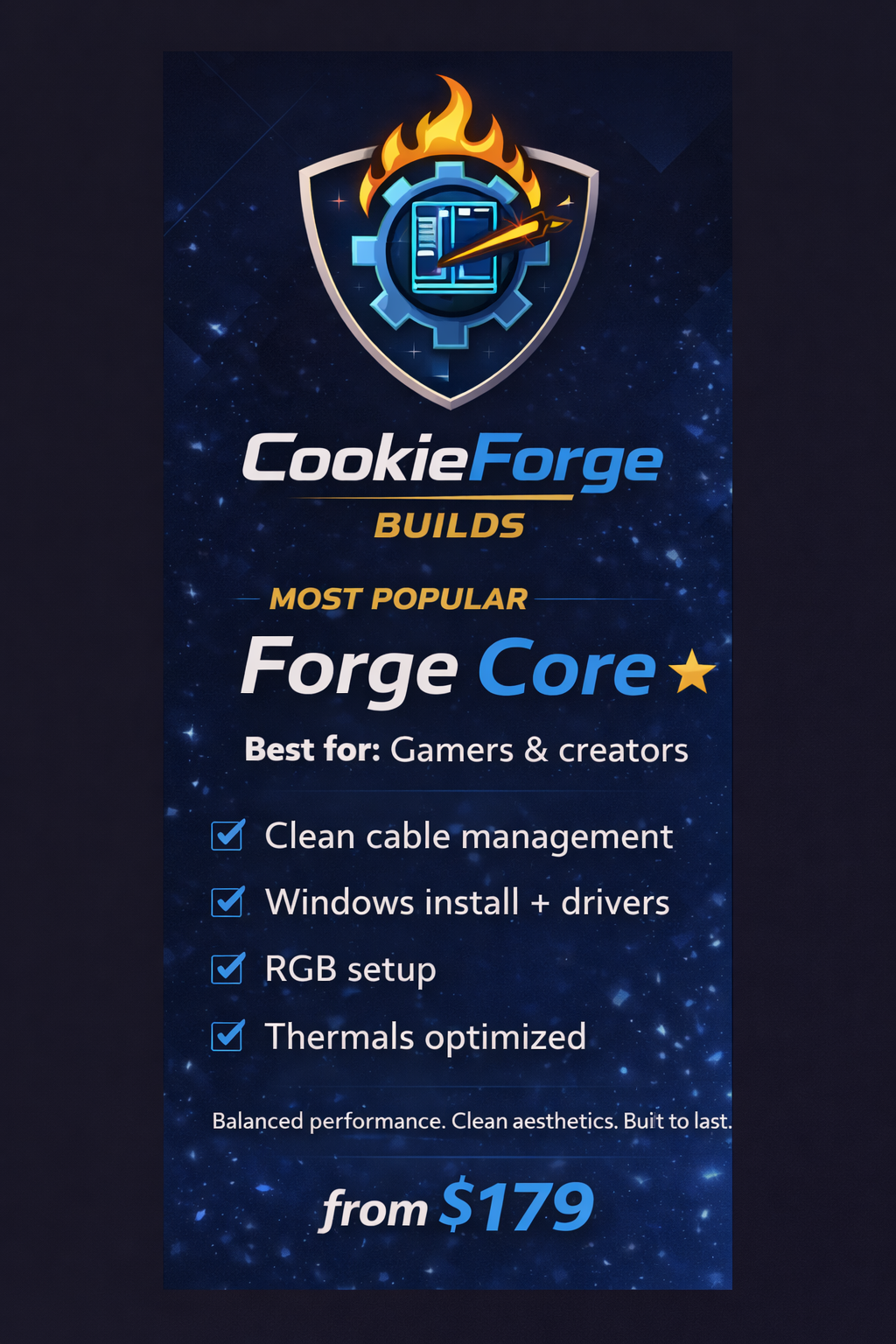 Forge Core PC Build